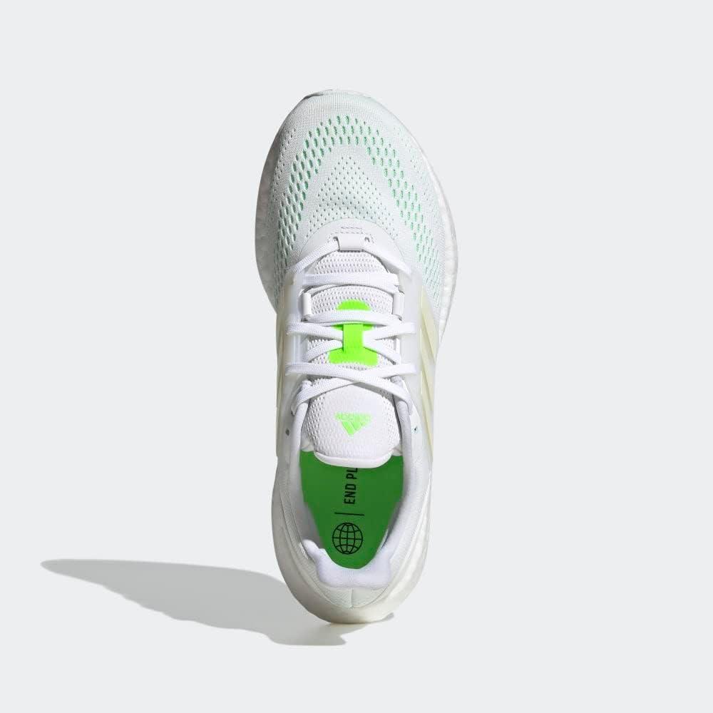 imageadidas Mens Pureboost 22 ShoesFtwr WhiteCloud WhiteBeam Green