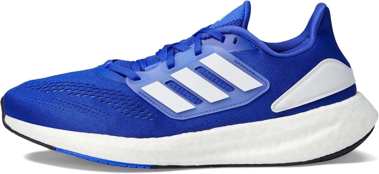 imageadidas Mens Pureboost 22 ShoesLucid BlueWhitePulse Mint