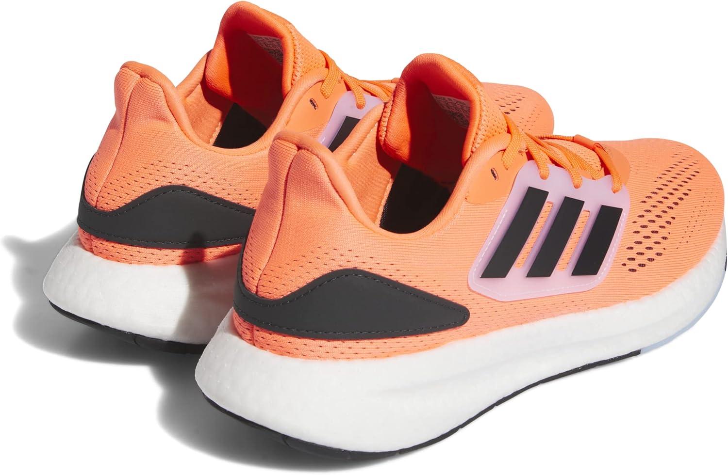 imageadidas Mens Pureboost 22 ShoesSolar Red Carbon Cloud White