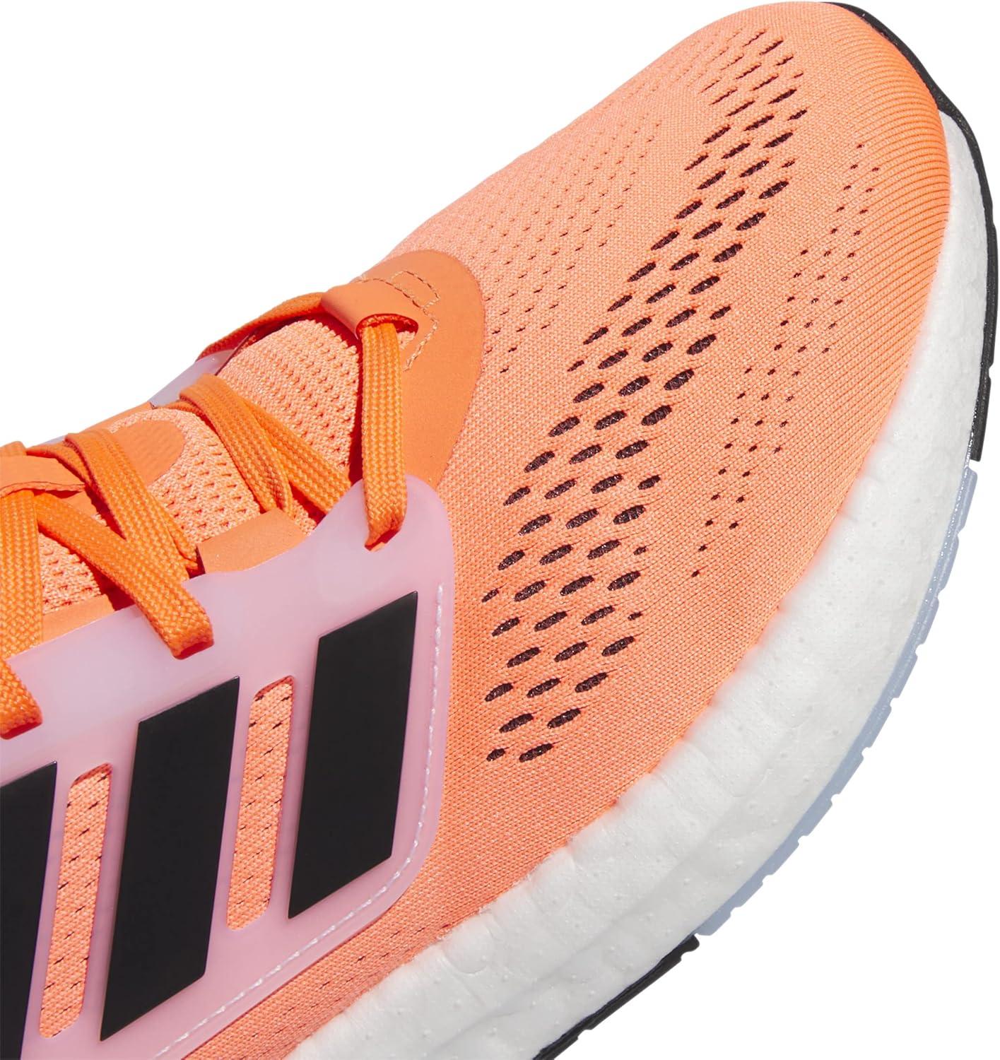 imageadidas Mens Pureboost 22 ShoesSolar Red Carbon Cloud White