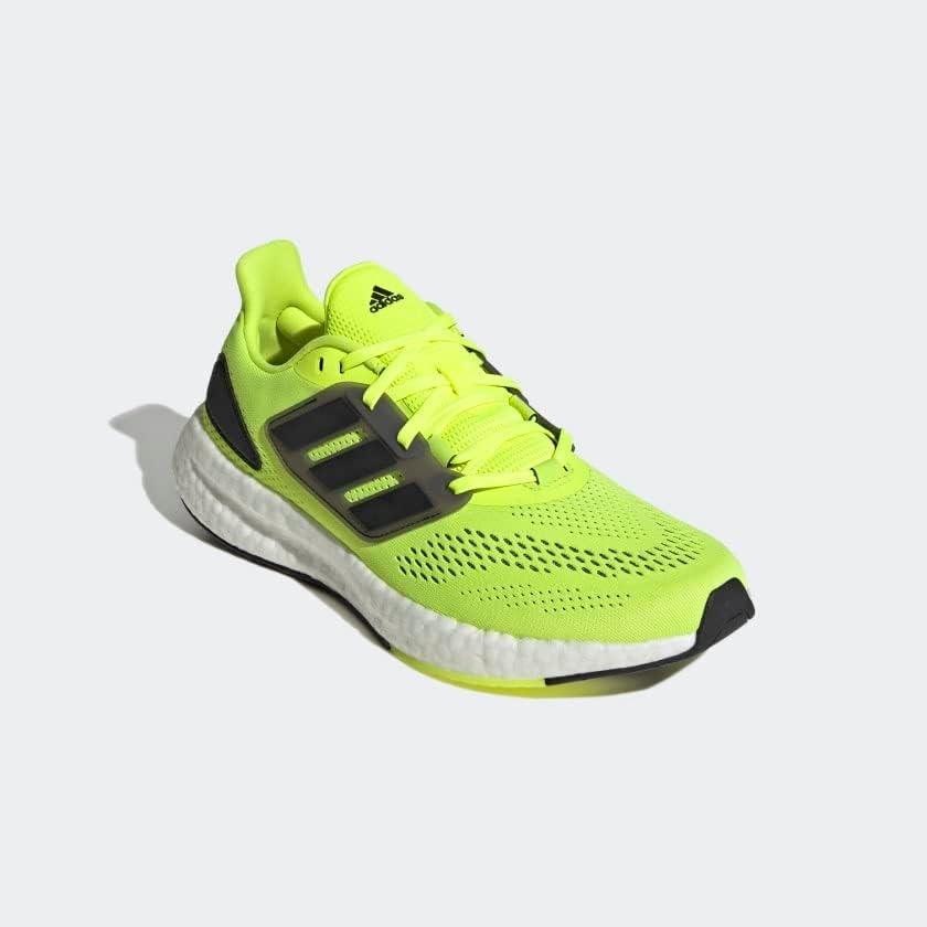 imageadidas Mens Pureboost 22 ShoesSolar YellowBlackWhite