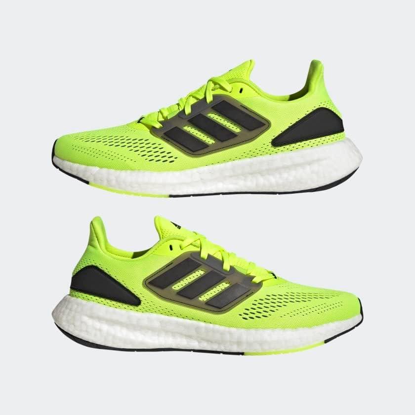 imageadidas Mens Pureboost 22 ShoesSolar YellowBlackWhite