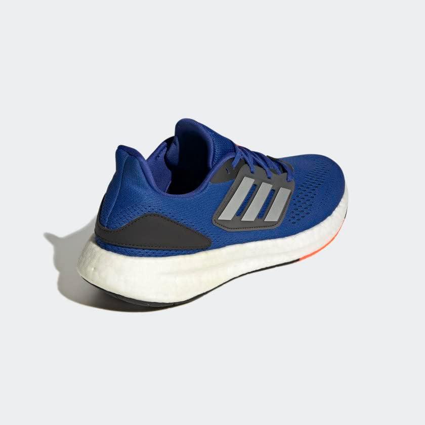 imageadidas Mens Pureboost 22 ShoesTeam Royal BlueMatte SilverBlack
