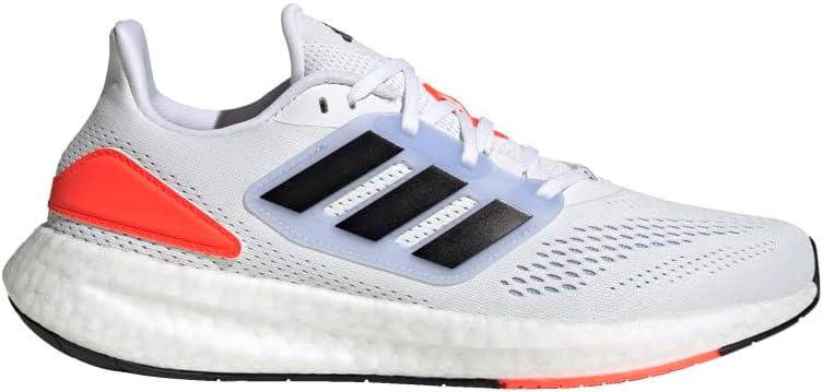 imageadidas Mens Pureboost 22 ShoesWhiteBlackBlue Dawn