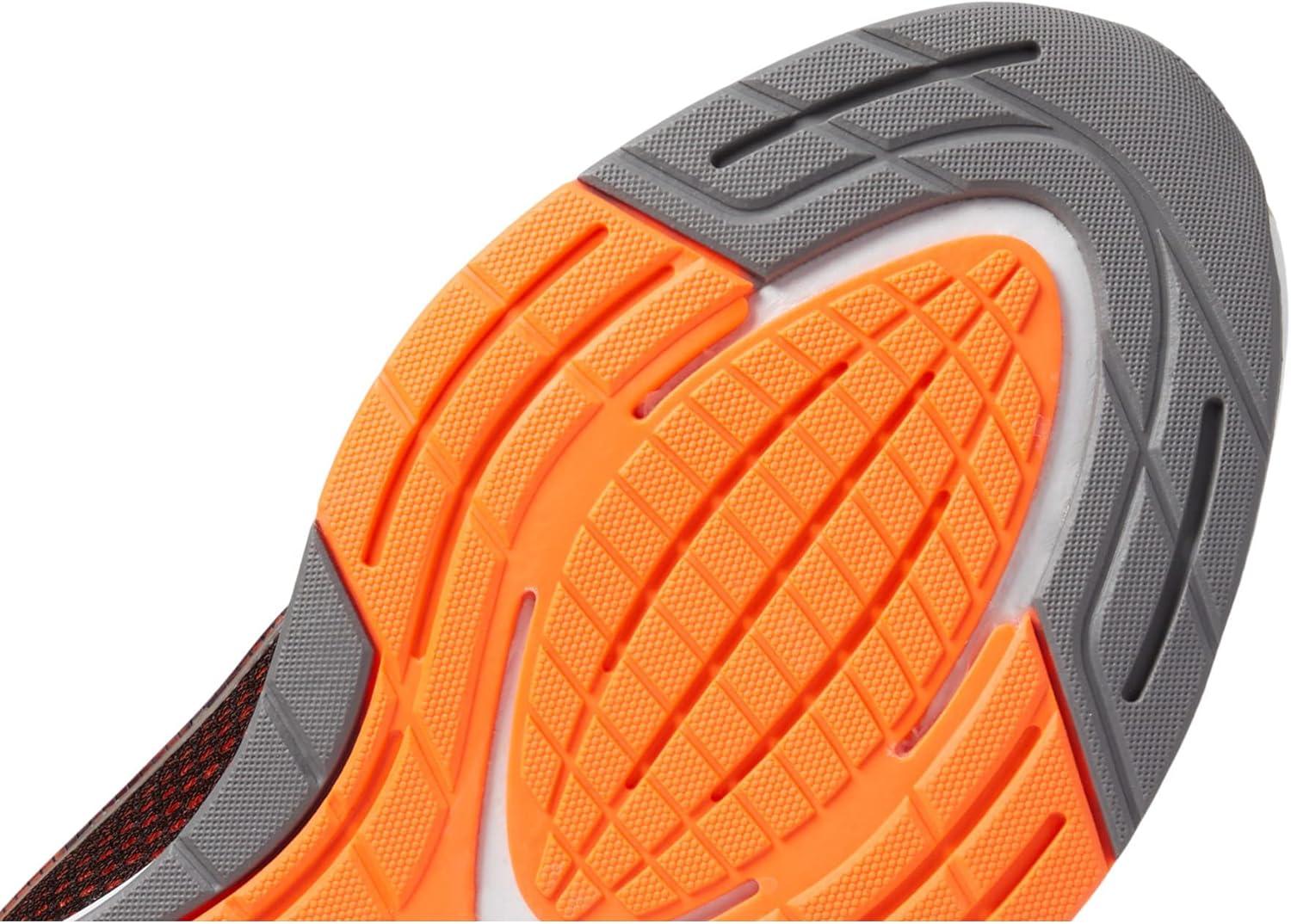 imageadidas Mens Pureboost ZG M ShoesBlackSolar OrangeIron Metallic