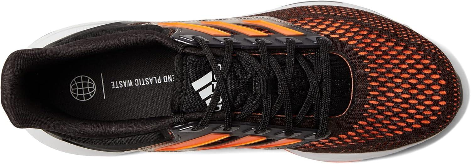 imageadidas Mens Pureboost ZG M ShoesBlackSolar OrangeIron Metallic