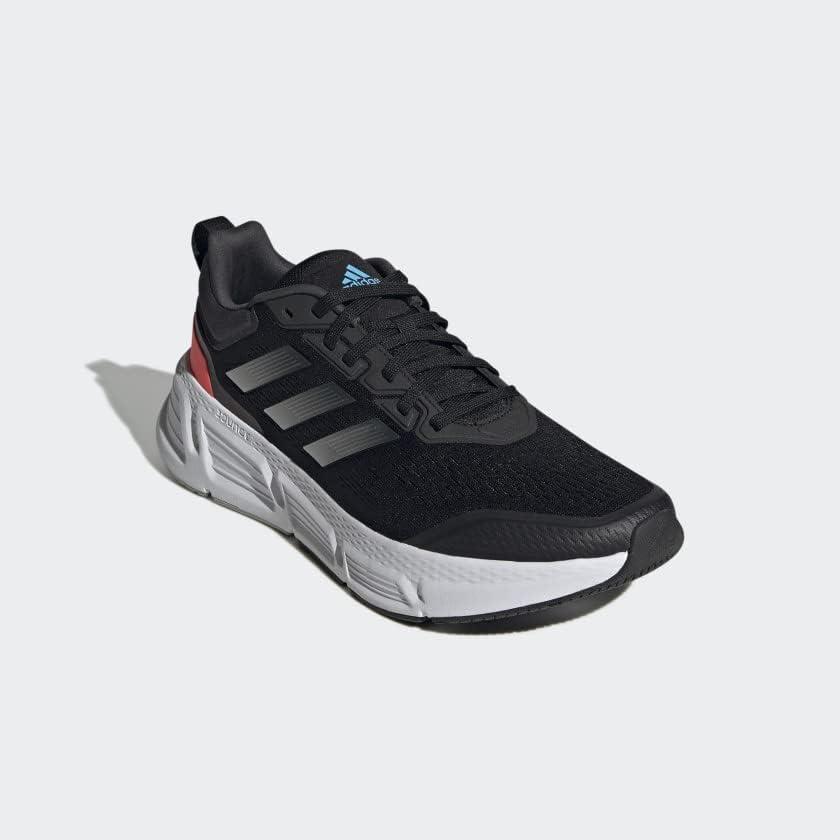 imageadidas Mens Questar Running ShoeCore BlackCarbonMatte Silver
