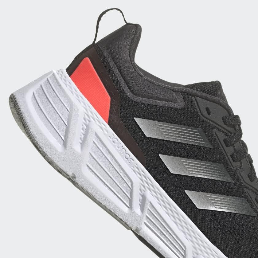 imageadidas Mens Questar Running ShoeCore BlackCarbonMatte Silver