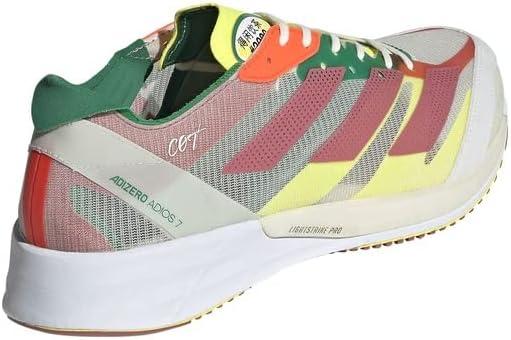 imageadidas Mens Questar Running ShoeWonder RedBeam YellowBold Green Hq1069