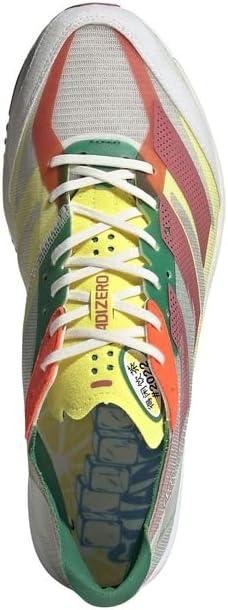 imageadidas Mens Questar Running ShoeWonder RedBeam YellowBold Green Hq1069