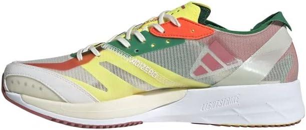 imageadidas Mens Questar Running ShoeWonder RedBeam YellowBold Green Hq1069