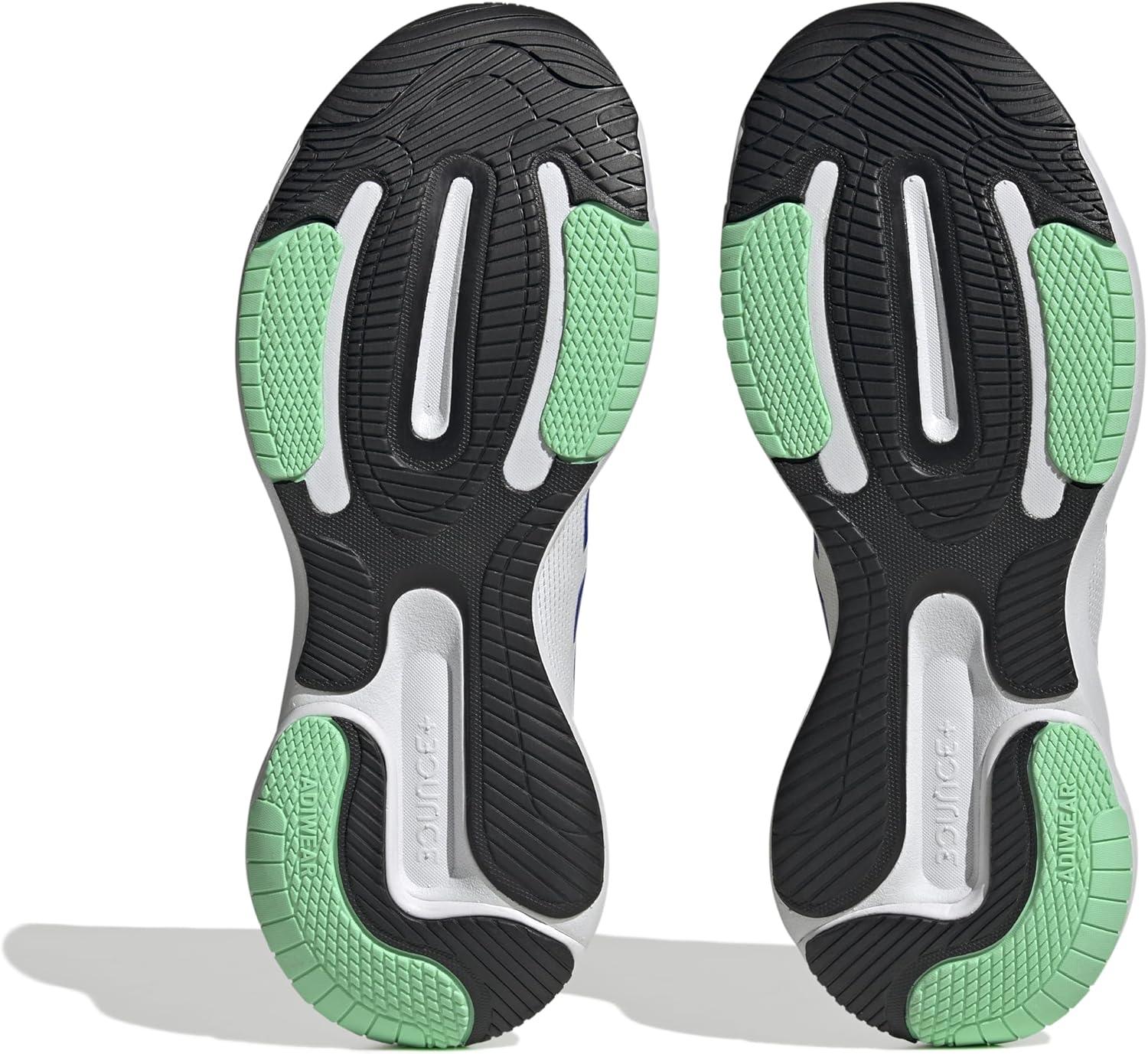 imageadidas Mens Response Super 30Running ShoeCloud White Lucid Blue Lucid Fuchsia