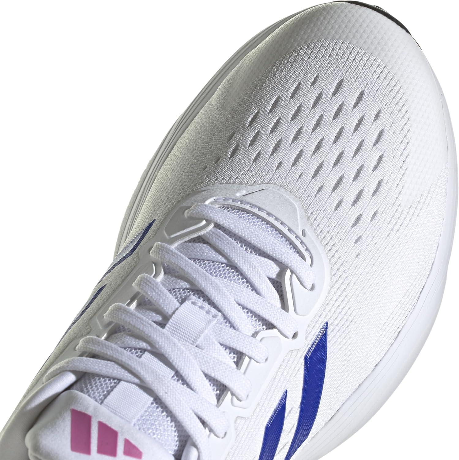 imageadidas Mens Response Super 30Running ShoeCloud White Lucid Blue Lucid Fuchsia