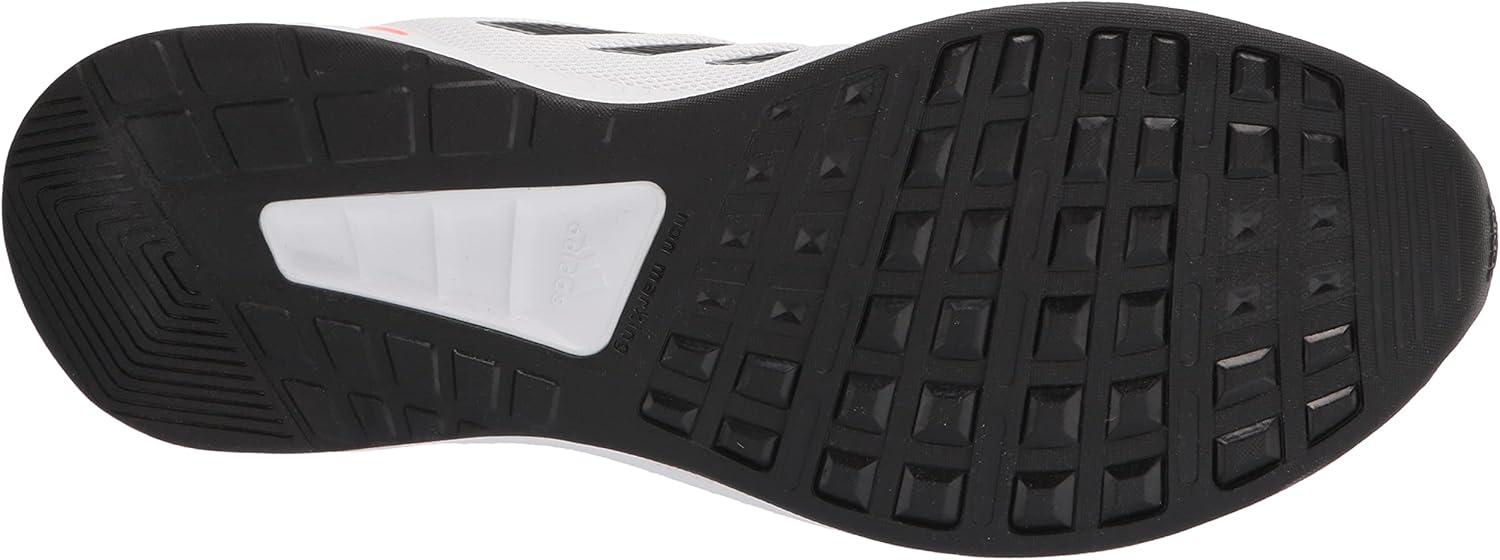 imageadidas Mens Runfalcon 20 Running ShoeWhiteBlackSolar Red