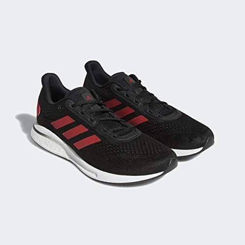 imageadidas Mens Supernova ShoesBlackTeam RedWhite