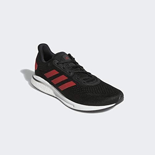 imageadidas Mens Supernova ShoesBlackTeam RedWhite
