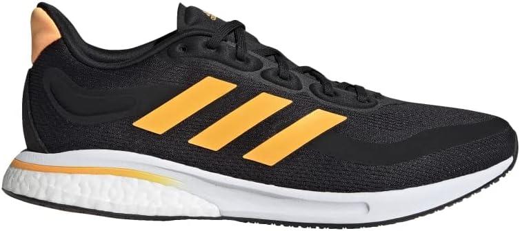 imageadidas Mens Supernova ShoesCore BlackFlash OrangeFlash Orange