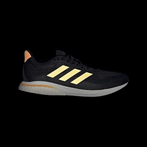 imageadidas Mens Supernova ShoesCore BlackFlash OrangeFlash Orange