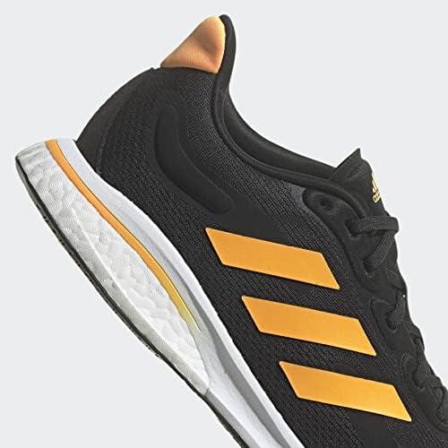 imageadidas Mens Supernova ShoesCore BlackFlash OrangeFlash Orange