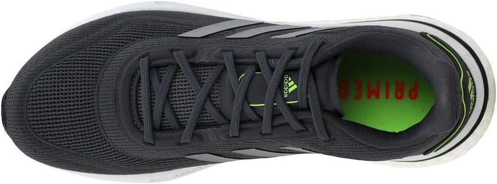imageadidas Mens Supernova ShoesGreySilver MetallicSignal Green