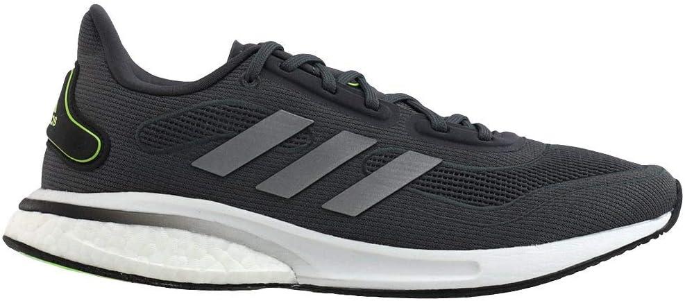 imageadidas Mens Supernova ShoesGreySilver MetallicSignal Green