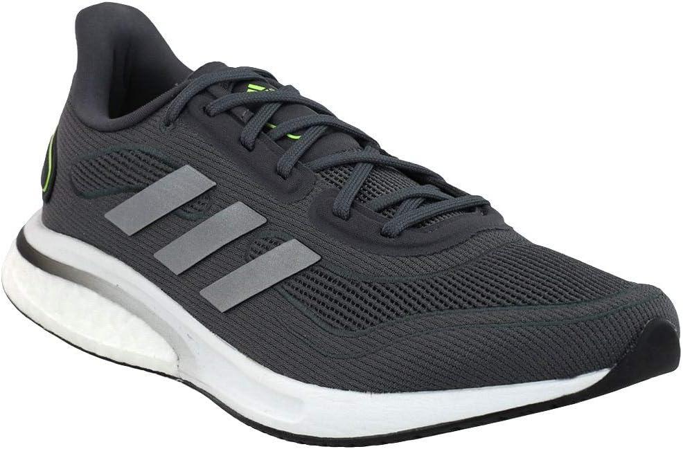 imageadidas Mens Supernova ShoesGreySilver MetallicSignal Green