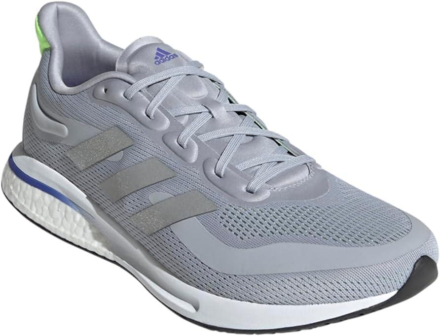 imageadidas Mens Supernova ShoesHalo Silver Matte Silver Signal Green