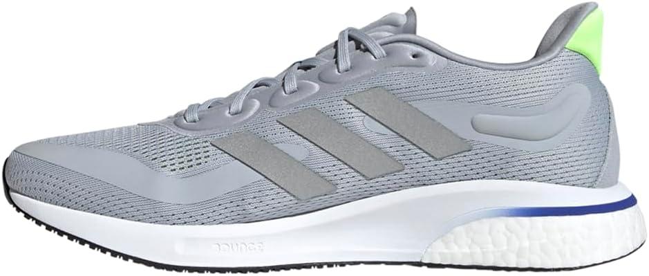 imageadidas Mens Supernova ShoesHalo Silver Matte Silver Signal Green