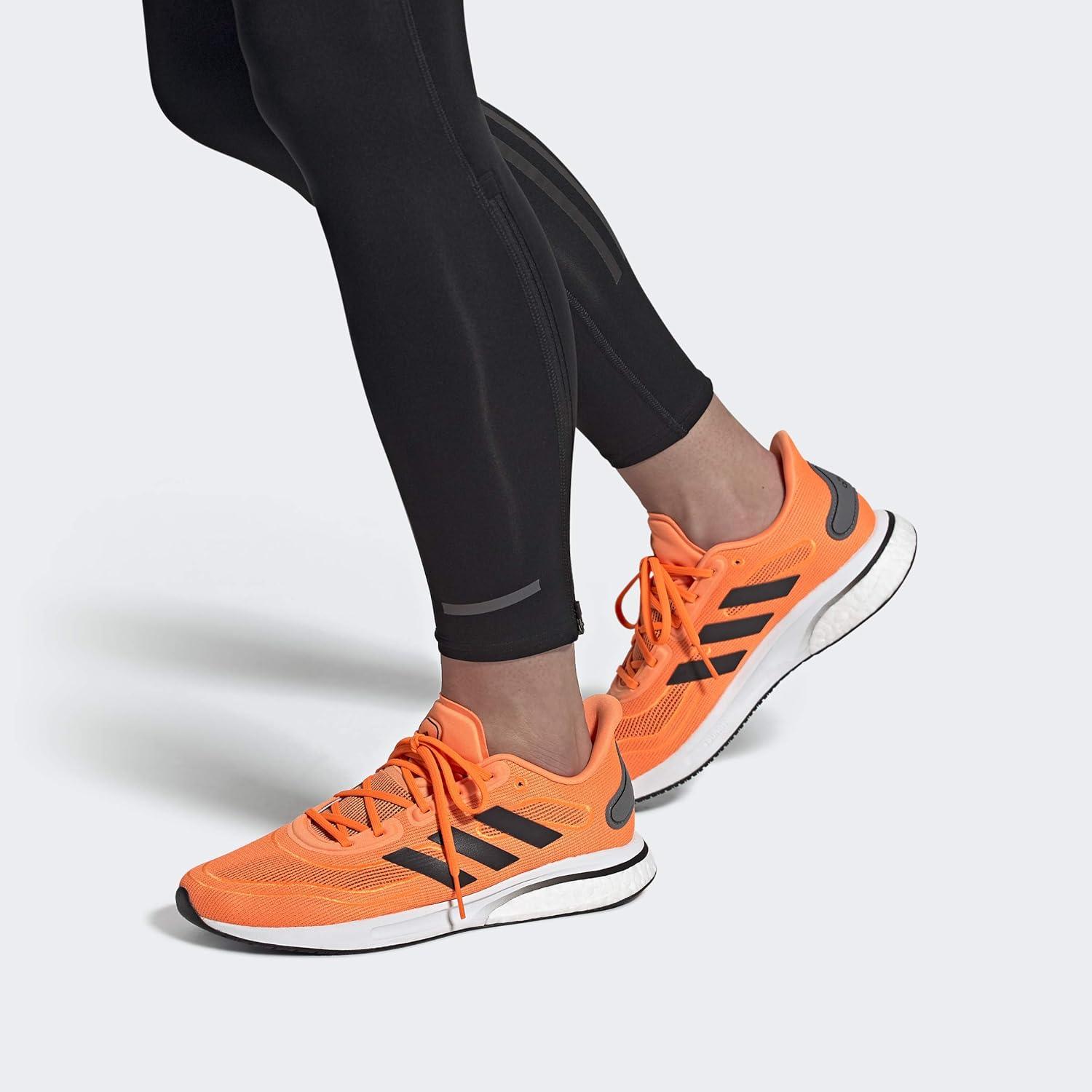 imageadidas Mens Supernova ShoesSignal OrangeBlackGrey