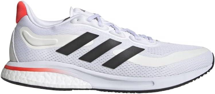 imageadidas Mens Supernova ShoesWhiteBlackSolar Red