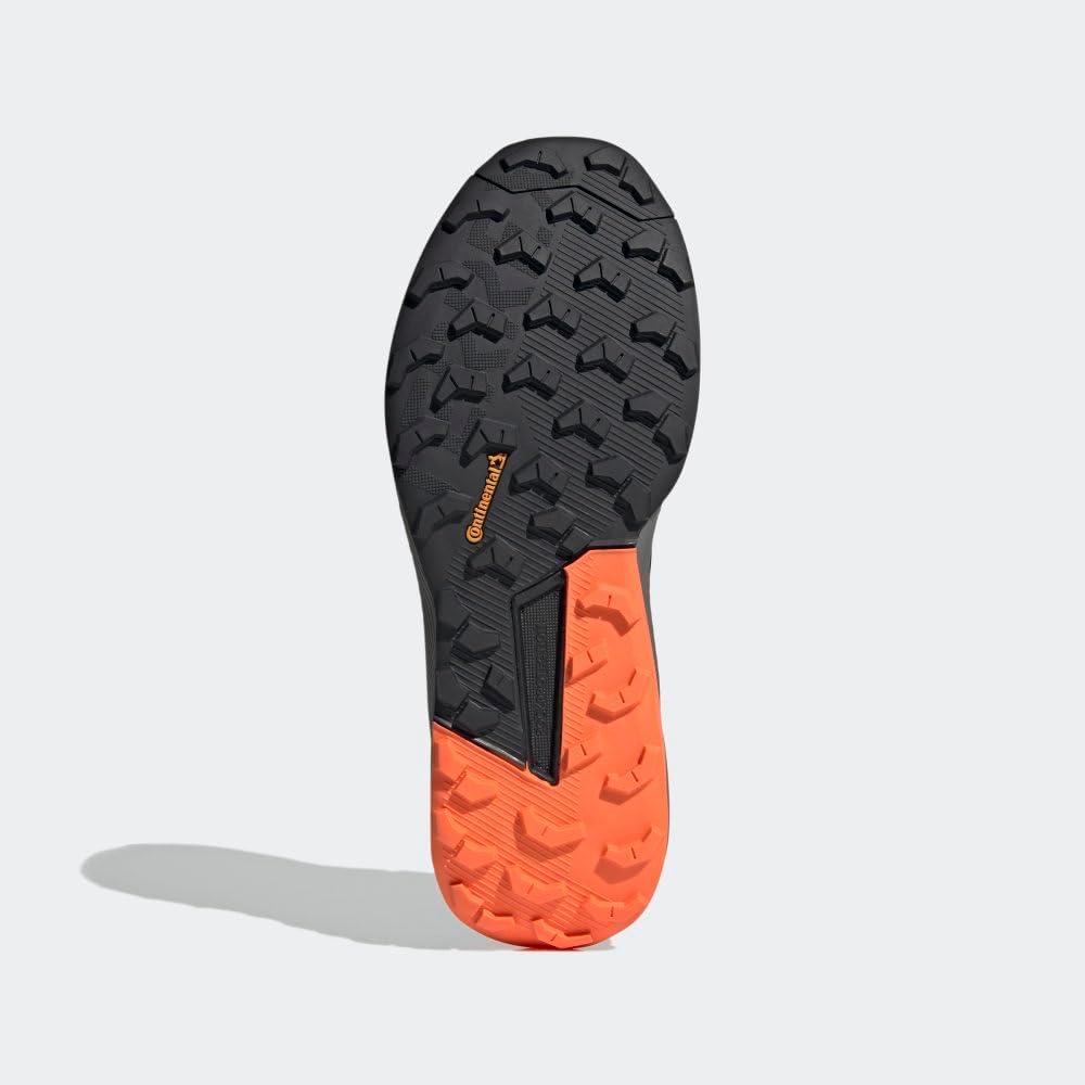 imageadidas Mens Terrex Trailrider Trail Running ShoeWonder SteelBlackImpact Orange
