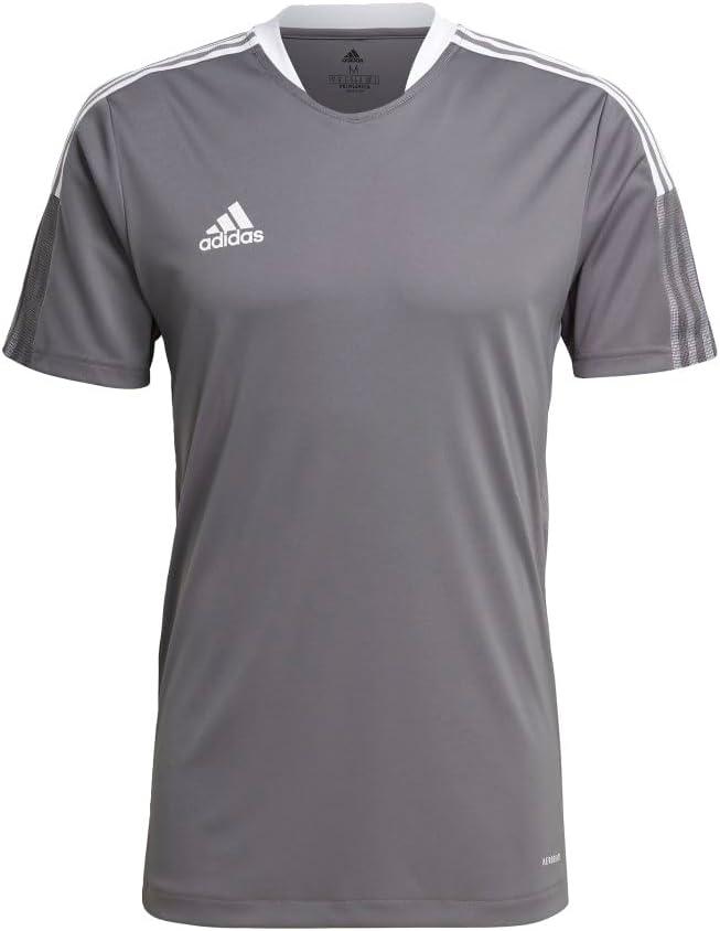 imageadidas Mens Tiro 21 Training JerseyTeam Grey Four