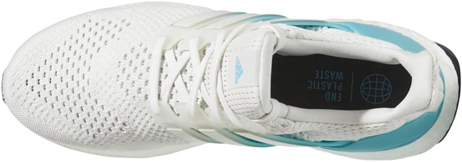 imageadidas Mens Ultraboost 10 Running ShoeCrystal WhiteCrystal WhitePreloved Blue