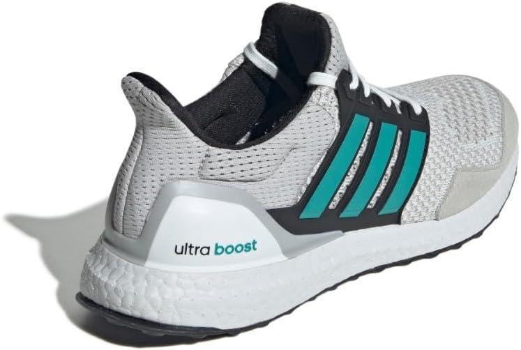 imageadidas Mens Ultraboost 10 Running ShoeCrystal WhitePure TealGrey