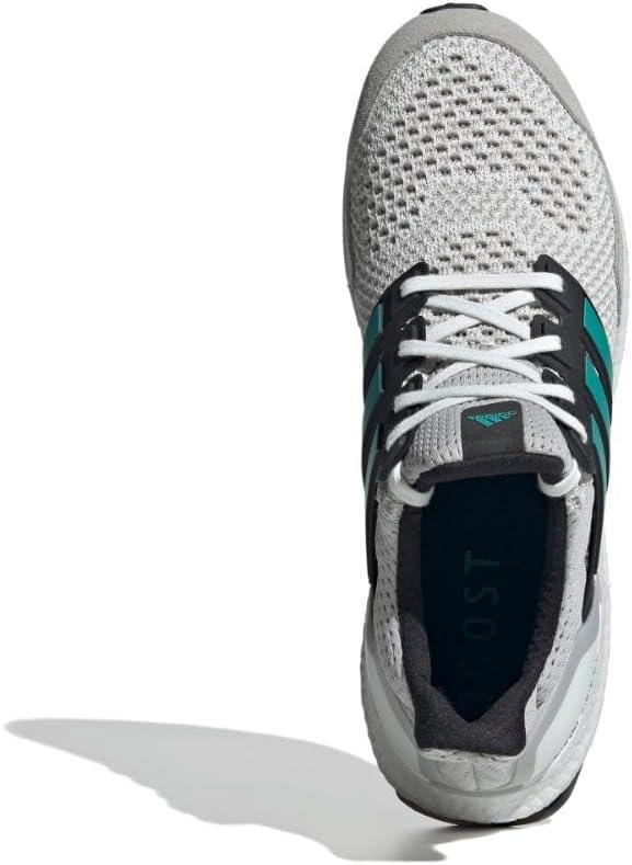 imageadidas Mens Ultraboost 10 Running ShoeCrystal WhitePure TealGrey