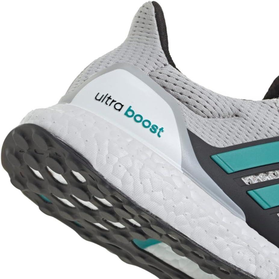 imageadidas Mens Ultraboost 10 Running ShoeCrystal WhitePure TealGrey