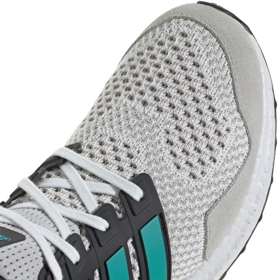 imageadidas Mens Ultraboost 10 Running ShoeCrystal WhitePure TealGrey
