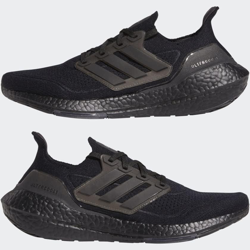 imageadidas Mens Ultraboost 21 ShoesBlackBlackBlack