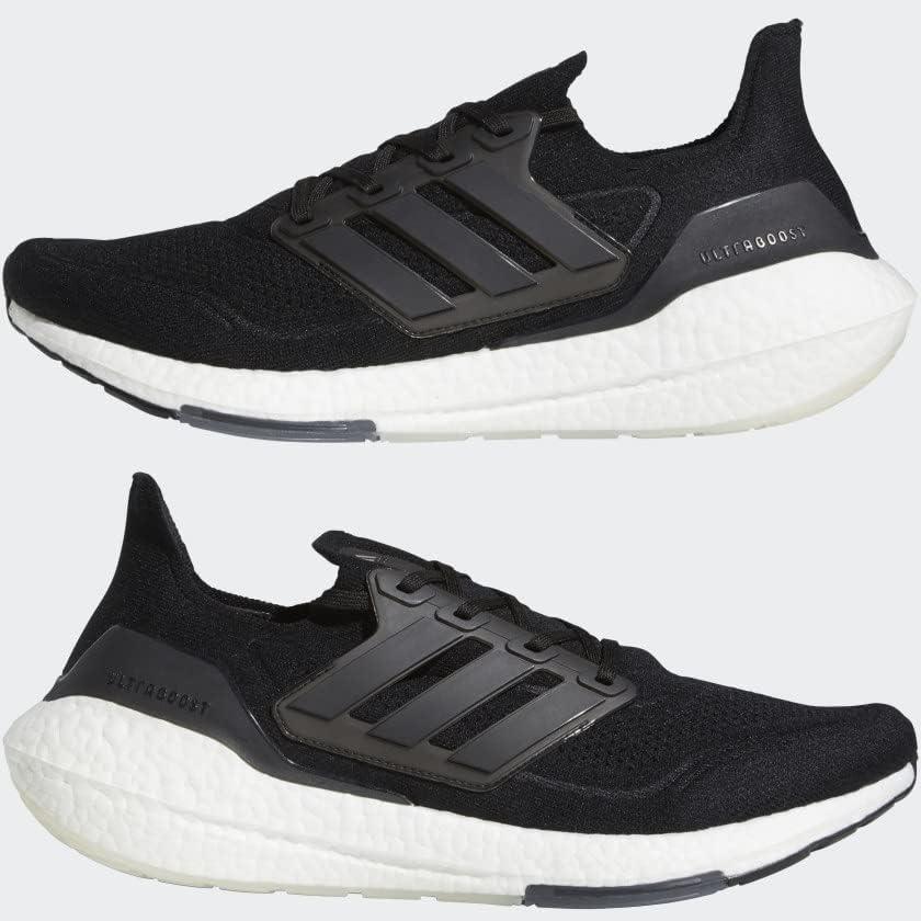 imageadidas Mens Ultraboost 21 ShoesBlackBlackGrey