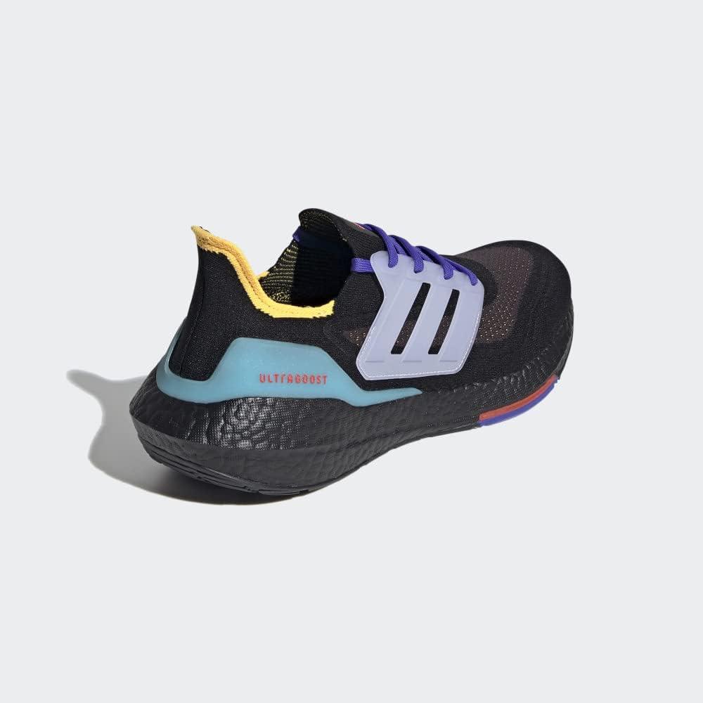imageadidas Mens Ultraboost 21 ShoesBlackWhitePulse Aqua
