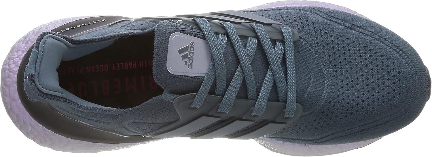 imageadidas Mens Ultraboost 21 ShoesBlue Oxide Blue Oxide Hazy Green