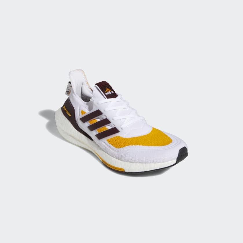 imageadidas Mens Ultraboost 21 ShoesCloud WhiteTeam MaroonTeam Colleg