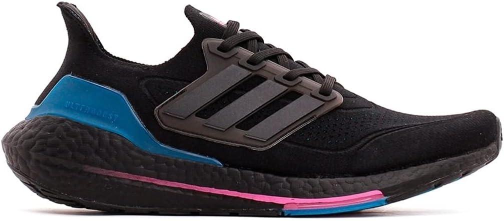 imageadidas Mens Ultraboost 21 ShoesCore Black Carboctive Teal
