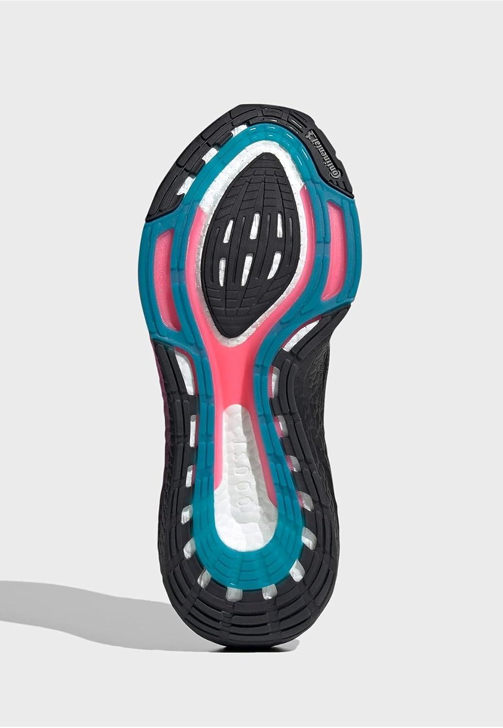 imageadidas Mens Ultraboost 21 ShoesCore Black Carboctive Teal