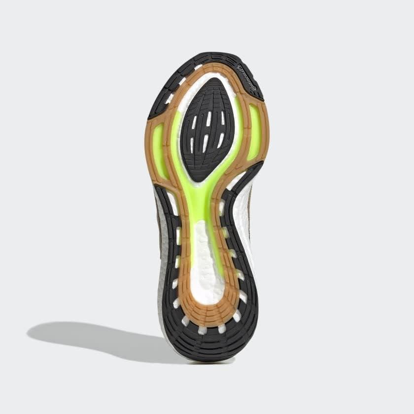 imageadidas Mens Ultraboost 21 ShoesCore BlackBeige ToneSignal Green