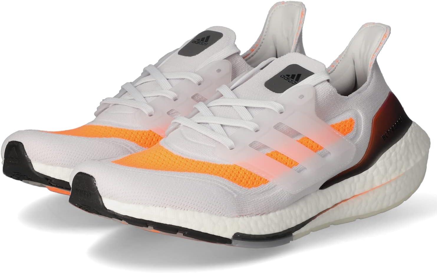 imageadidas Mens Ultraboost 21 ShoesDash GreyDash GreyOrange