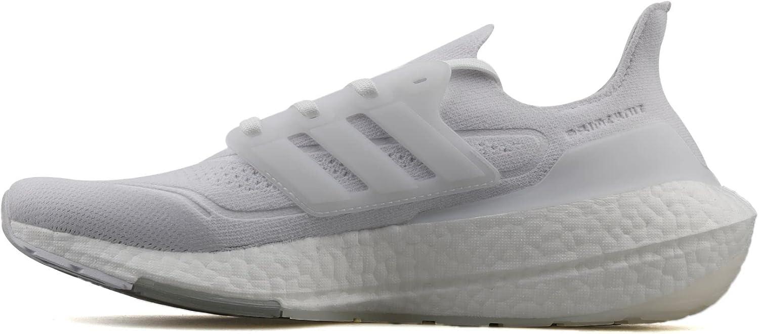 imageadidas Mens Ultraboost 21 ShoesFtwr White Ftwr White Grey Three
