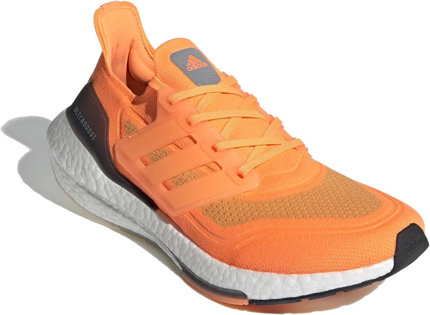 imageadidas Mens Ultraboost 21 ShoesScreaming Orange Ftwr White Blue Oxide