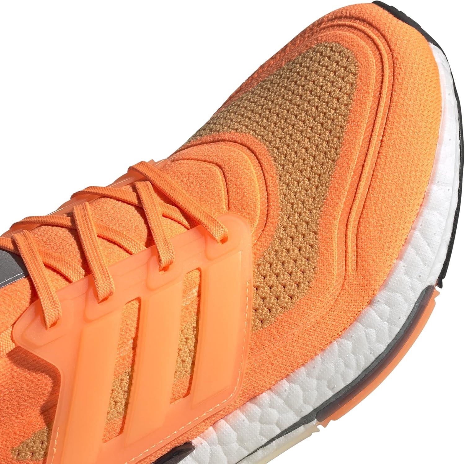 imageadidas Mens Ultraboost 21 ShoesScreaming Orange Ftwr White Blue Oxide
