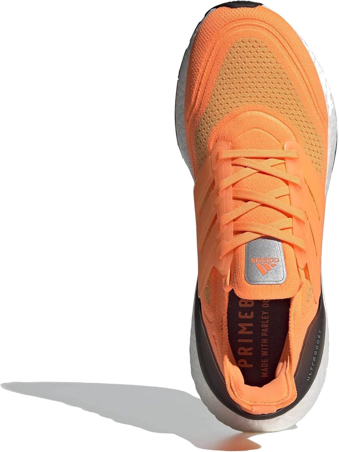 imageadidas Mens Ultraboost 21 ShoesScreaming Orange Ftwr White Blue Oxide